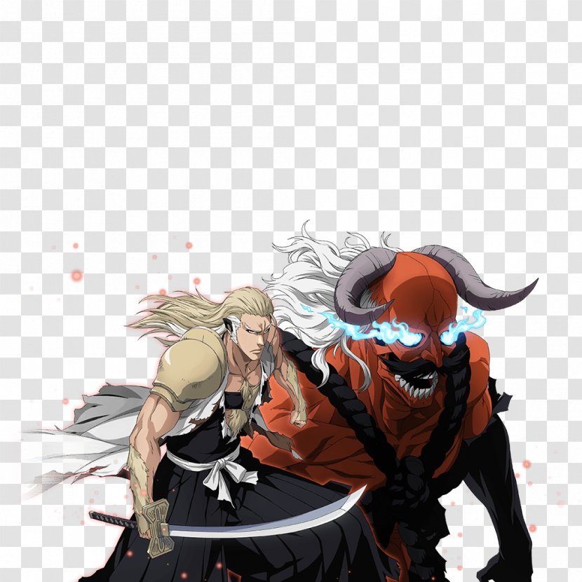 Sajin Komamura Kenpachi Zaraki Genryusai Shigekuni Yamamoto Byakuya Kuchiki Bleach - Frame - Gacha Verse Transparent PNG