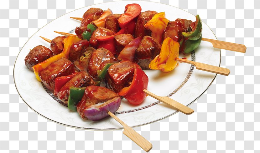 Yakitori Chuan Kebab Shish Taouk Shashlik - Grilled Food - Delicious Vegetable Skewers Transparent PNG