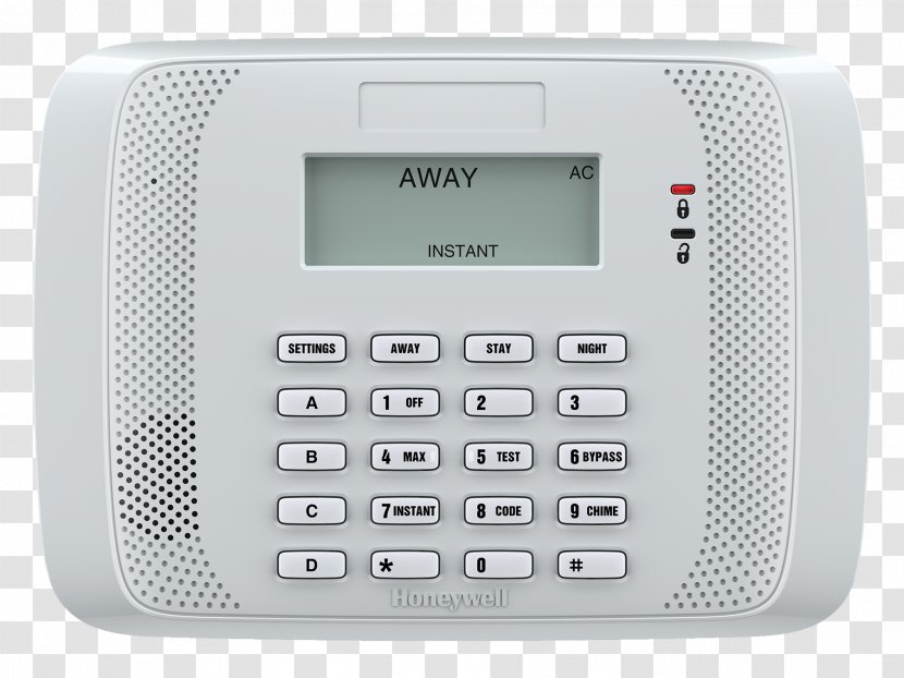 Security Alarms & Systems Keypad Alarm Device Honeywell Transparent PNG
