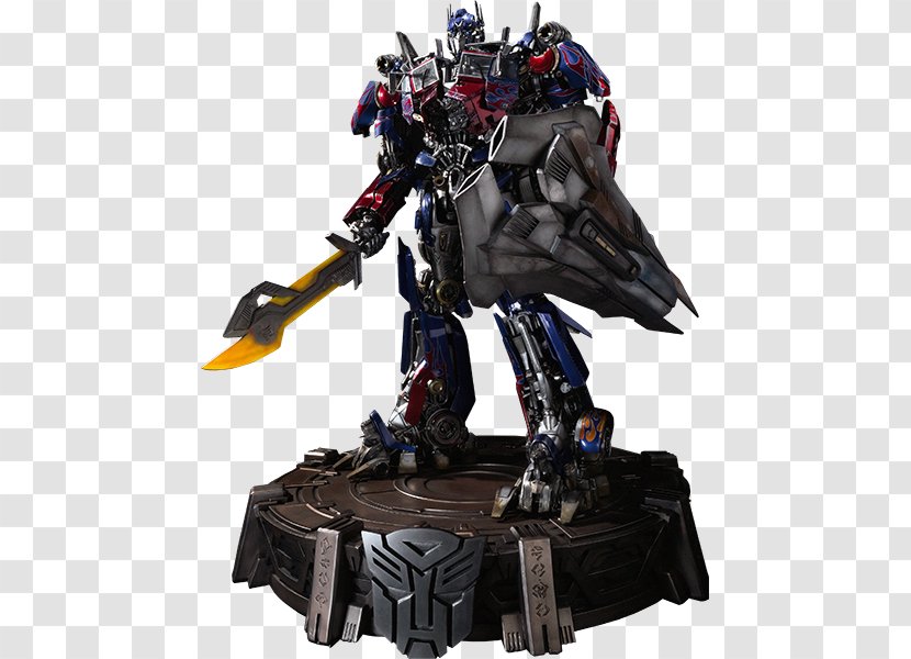 Optimus Prime Megatron Transformers Statue - Toy - Truck Transparent PNG