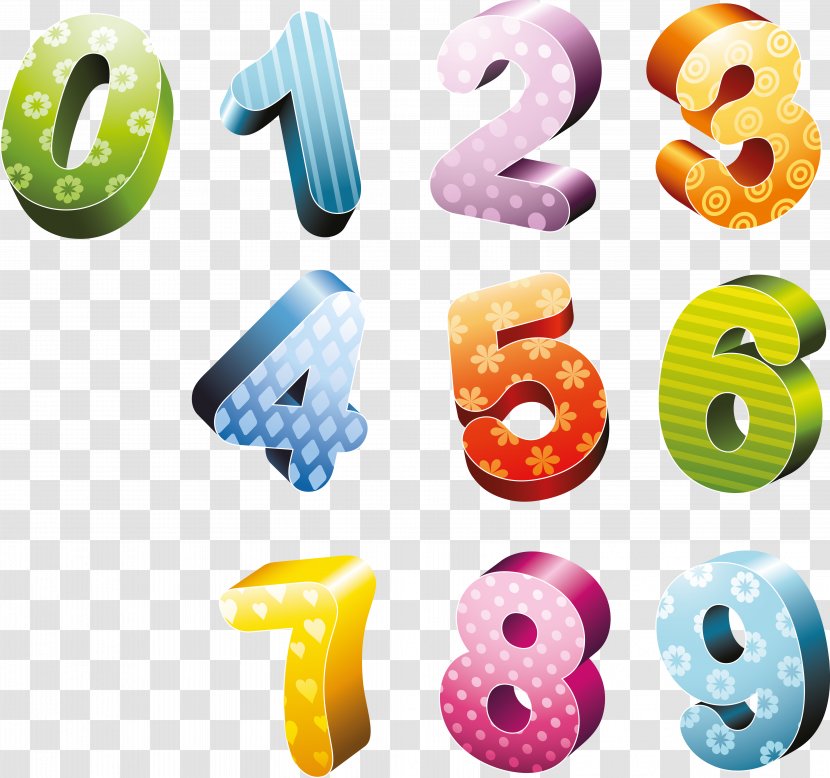 3D Computer Graphics Number Clip Art - Royaltyfree - 1 Transparent PNG