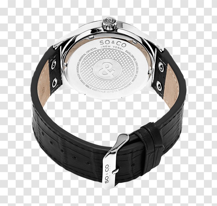 Quartz Clock Strap Watch Chronograph Leather - Brand Transparent PNG