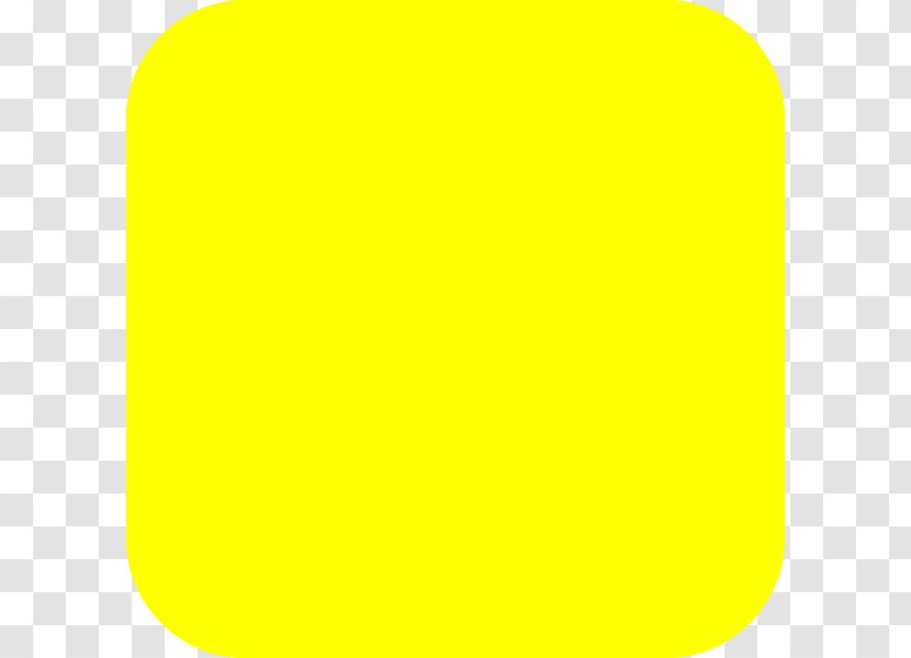 Yellow Color Clip Art - Oval - Square Cliparts Transparent PNG
