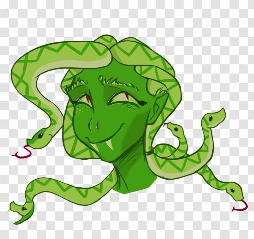 Toad Serpent Green Clip Art - Grass - Gorgan Transparent PNG