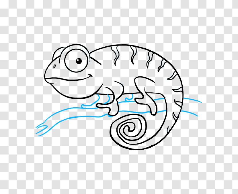 Chameleon Background - Tail Transparent PNG