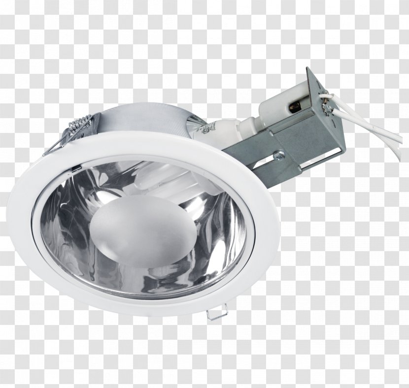 Recessed Light Lighting Compact Fluorescent Lamp LED - Downlight Transparent PNG