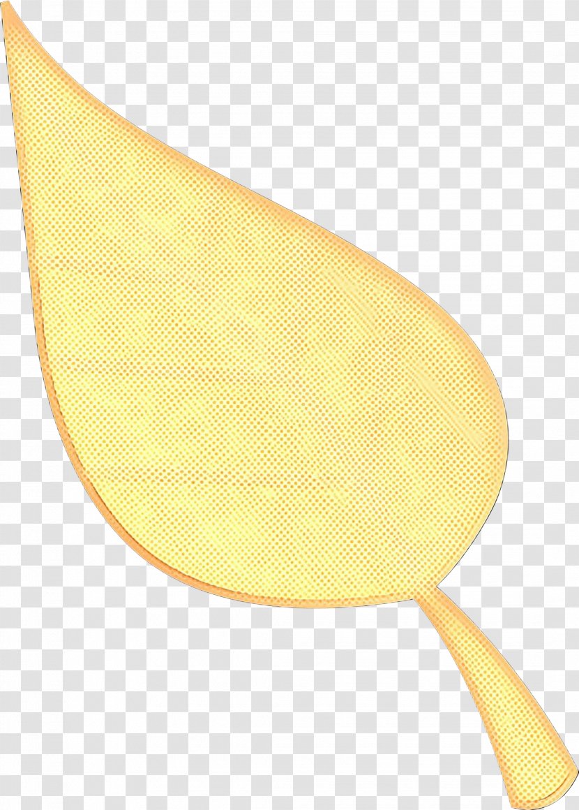 Pop Art Retro Vintage - Yellow - Paddle Transparent PNG