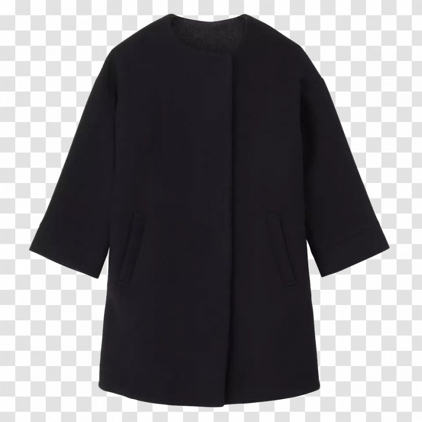 T-shirt Coat Sleeve Dress Clothing - Black - Princess Transparent PNG