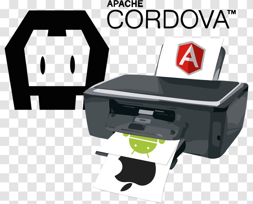Apache Cordova Ionic Mobile App Development - Installation - Printer Transparent PNG