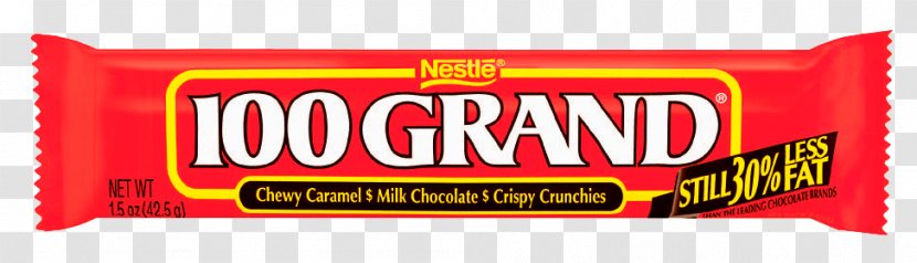 Chocolate Bar 100 Grand Baby Ruth Nestlé Crunch Gummi Candy - Food Transparent PNG