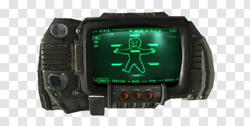 Fallout 4 Pip-Boy 3 Fallout: New Vegas - Information - PipBoy Transparent PNG