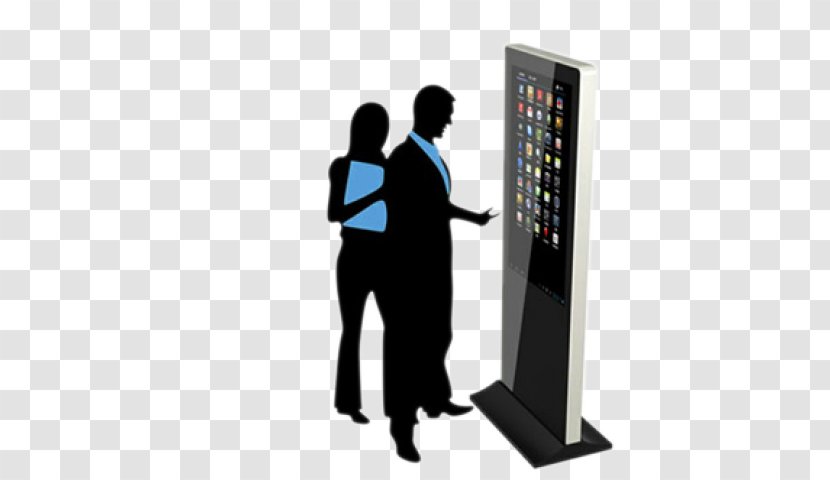 Interactive Kiosks Communication Multimedia Product Design - Company - Digital Signage Transparent PNG