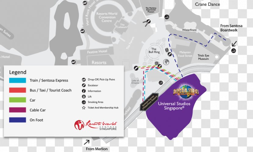 Universal Studios Singapore Orlando Hollywood Hotel Sentosa Express - Silhouette Transparent PNG