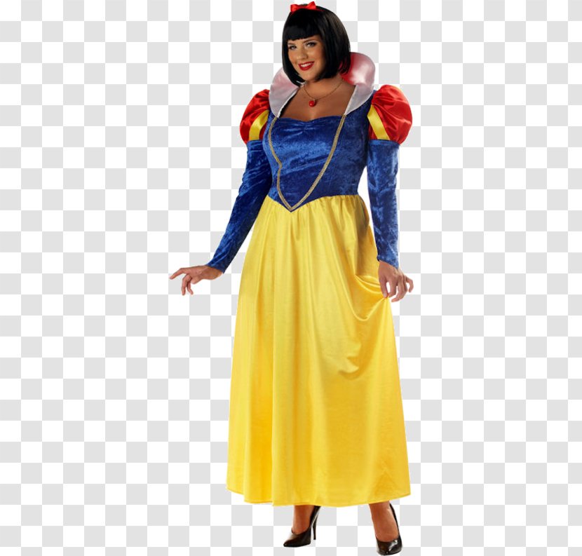 Snow White Adult Costume Halloween Clothing Dress - Silhouette Transparent PNG