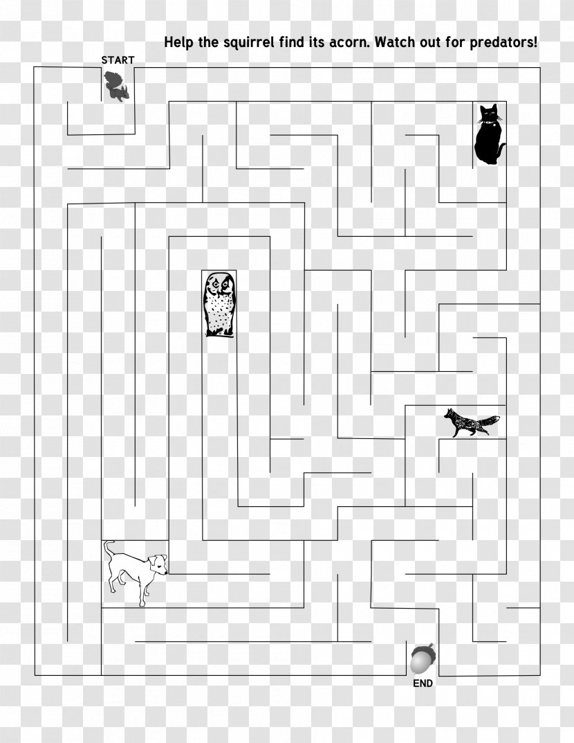 Maze Labyrinth Clip Art - Parallel Transparent PNG