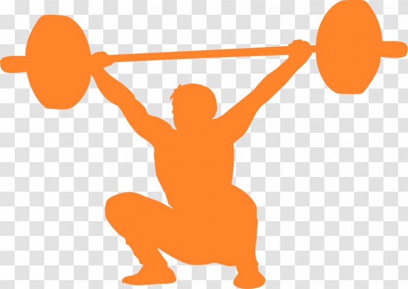 Olympic Weightlifting CrossFit Exercise Clip Art - Silhouette Transparent PNG