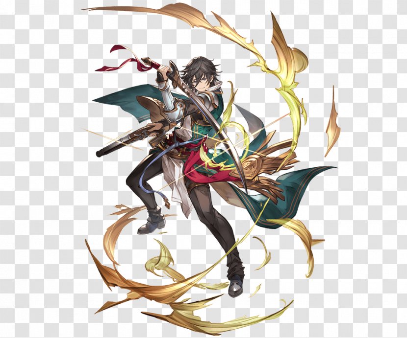 Granblue Fantasy Character Art Cain And Abel - Watercolor - Cartoon Transparent PNG