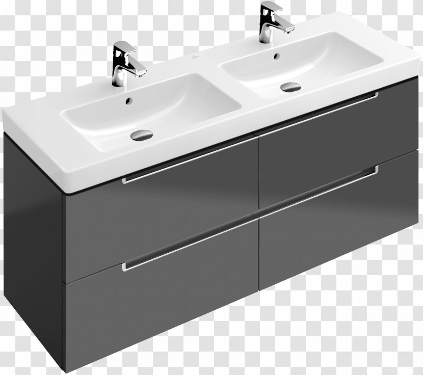 Sink Villeroy & Boch Bathroom Plumbing Fixtures Drawer - Vanity Transparent PNG