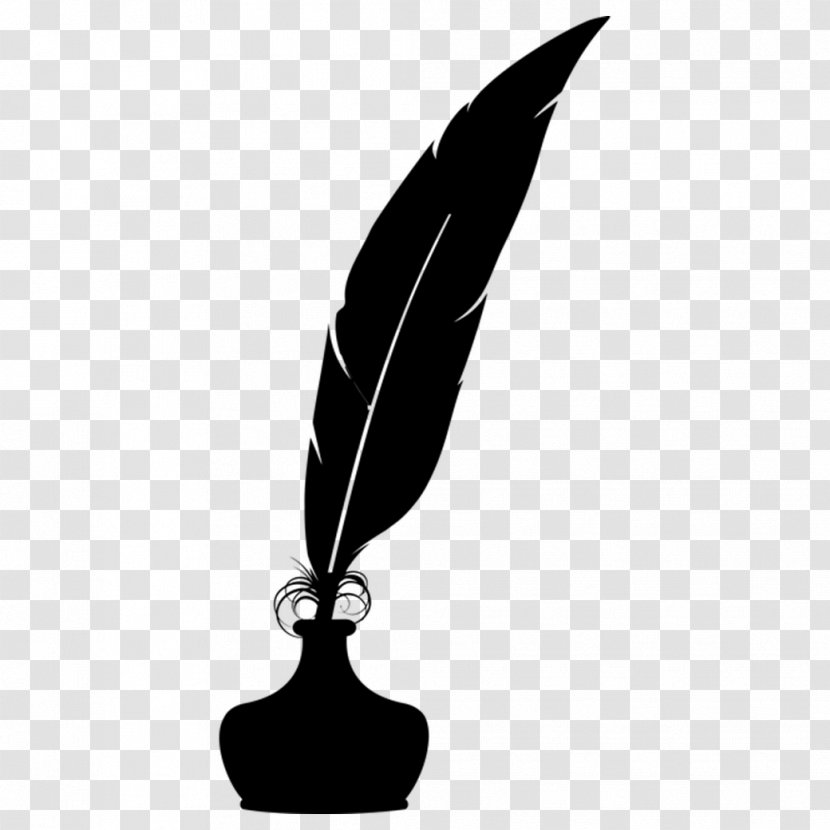 Quill Paper Pen Clip Art - Inkwell Transparent PNG