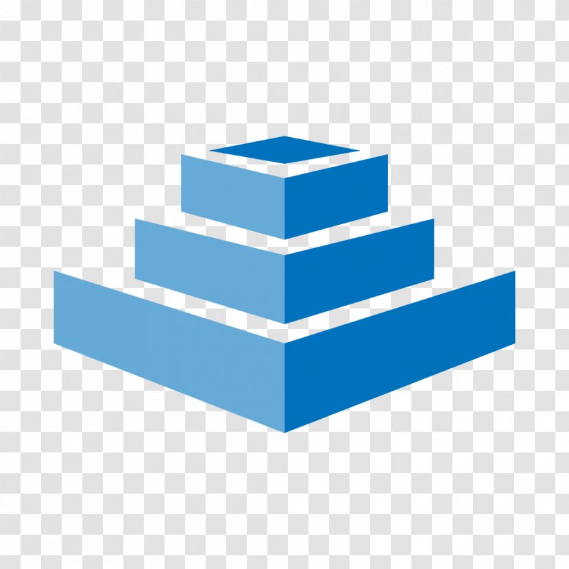 Tower Of Babel Understanding Logo - Blue Transparent PNG