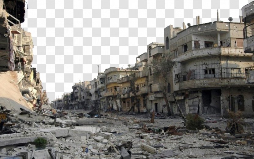 Aleppo Homs Syrian Civil War Benghazi Operation Dignity Battle - Disaster - Messy Ruins Transparent PNG