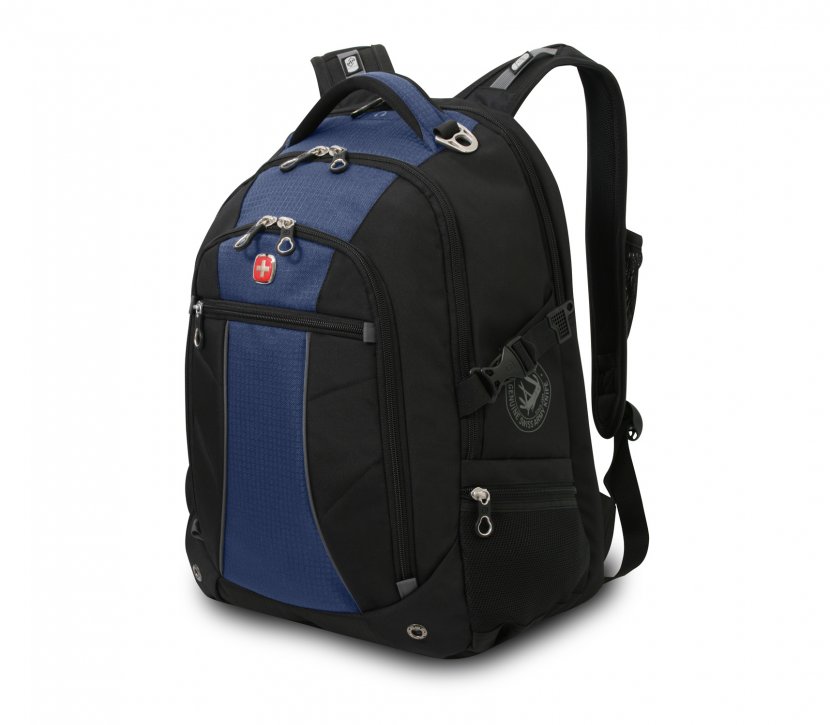 Laptop Backpack Wenger Bag Pocket - Electric Blue Transparent PNG