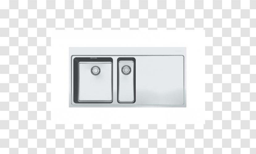 Franke Kitchen Sink Edelstaal BLANCO - Rectangle Transparent PNG