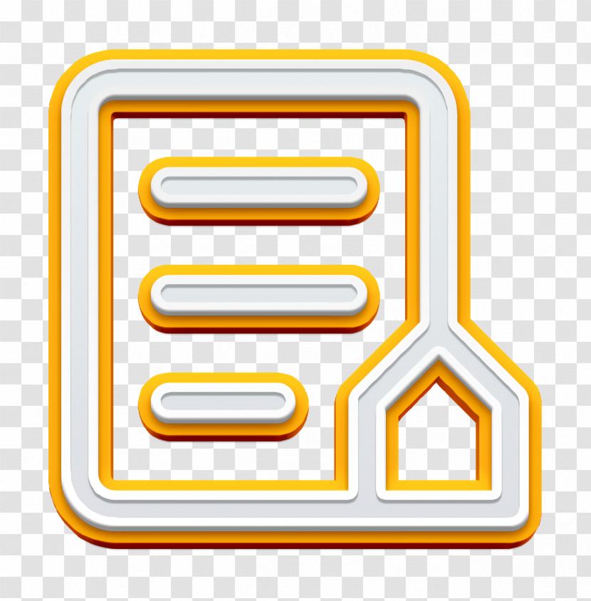 Agreement Icon House Icon Real Estate Icon Transparent PNG