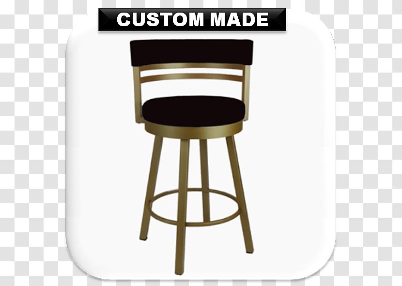 Bar Stool Metal Chair Seat - Bench - Genuine Leather Stools Transparent PNG