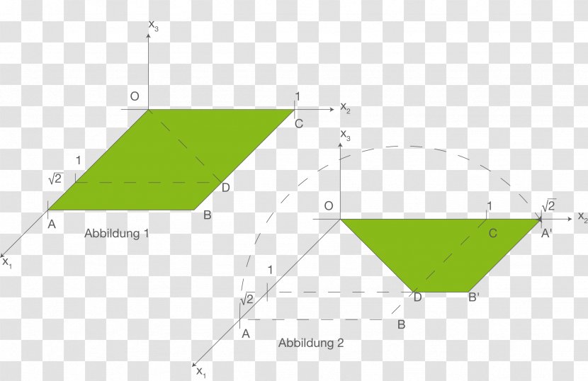 Triangle Point Green Transparent PNG