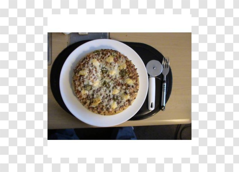 Vegetarian Cuisine Tableware Recipe Dish Food - Cheese Pizza Kfc Transparent PNG