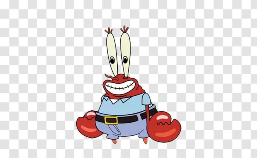 Mr. Krabs Pearl Crab Cartoon - Food - Lovely Boss Transparent PNG