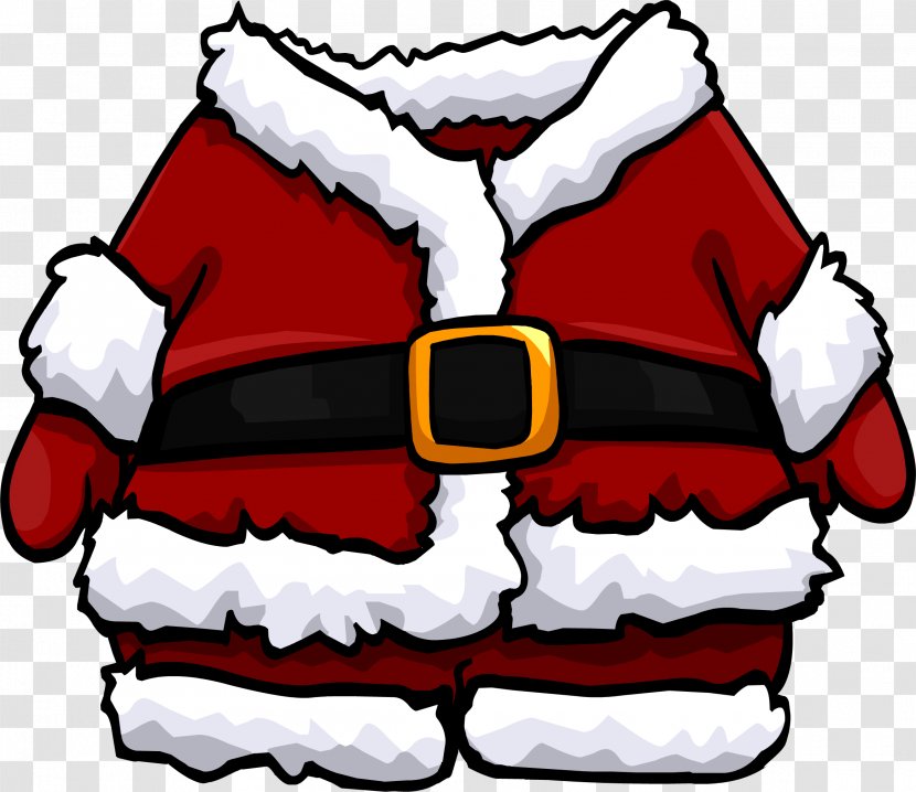 Club Penguin Santa Claus Wiki Christmas - Groundhog - Clothes Cliparts Transparent PNG