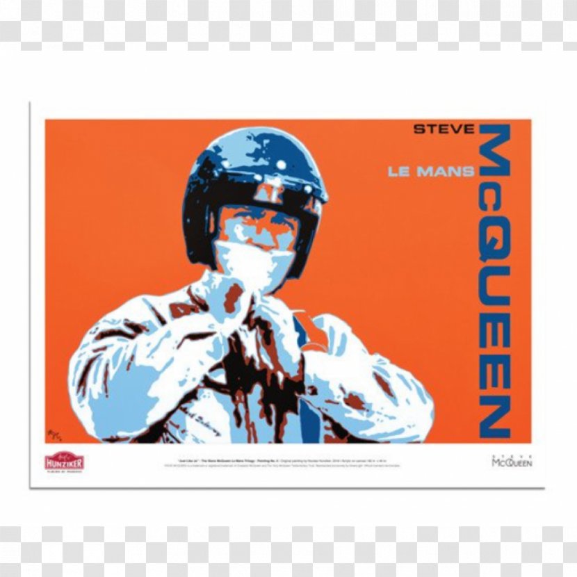 24 Hours Of Le Mans Film Poster Graphic Design - Steve McQueen Transparent PNG