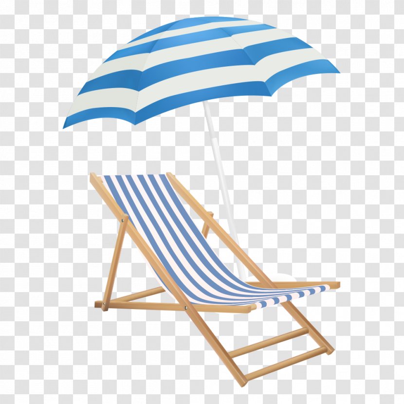 No. 14 Chair Eames Lounge Beach Clip Art - Chaise Longue - Umbrella Transparent PNG