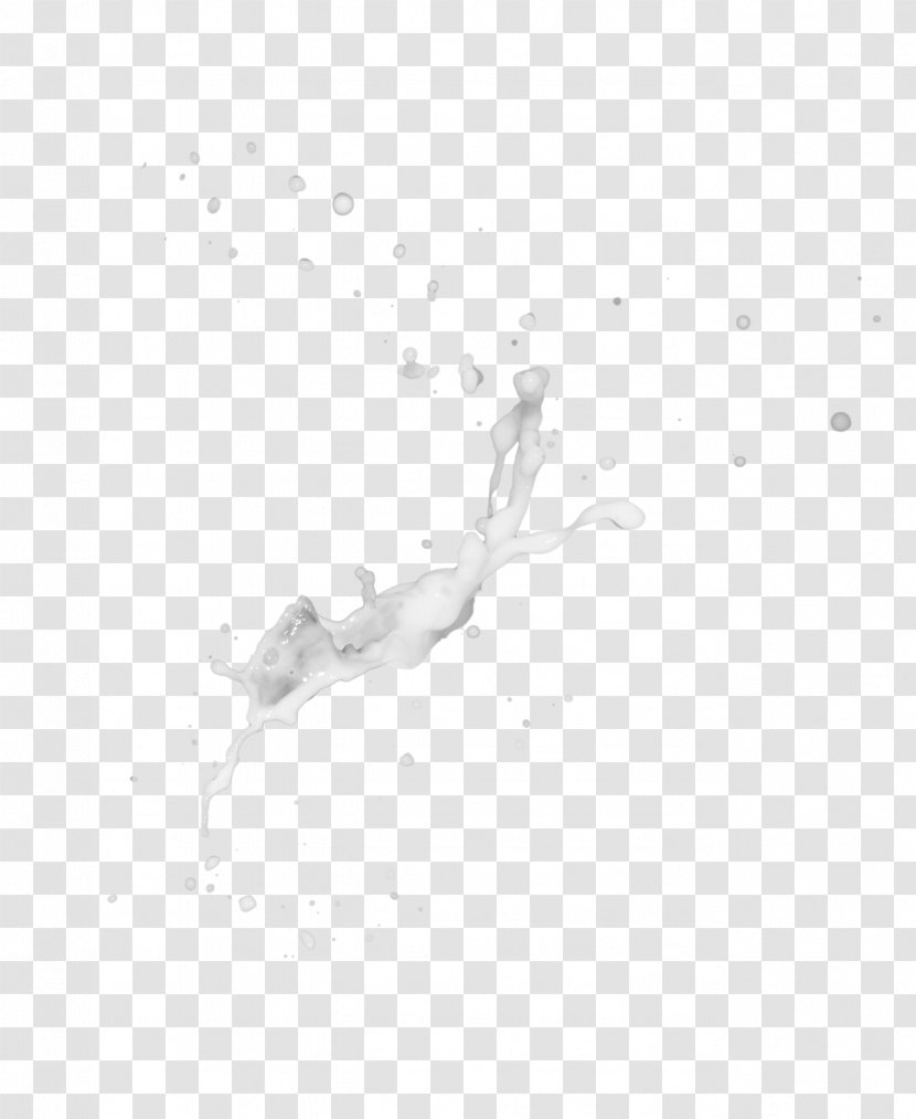 Milk Liquid White Water - Monochrome Transparent PNG