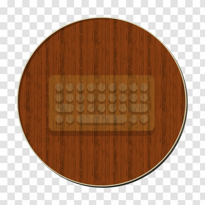 Keyboard Icon - Wood Stain Hardwood Transparent PNG