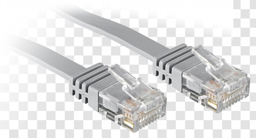 Category 6 Cable Network Cables LINDY Lindy CAT Patch RJ-45 Twisted Pair Electrical - Plug Transparent PNG