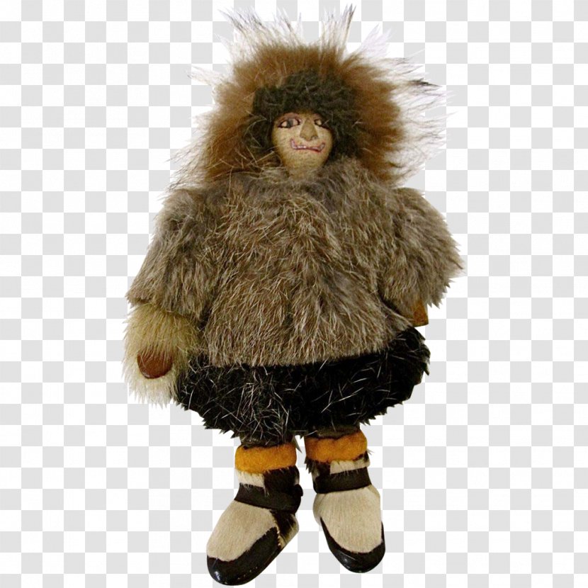 Inuit Doll Eskimo Fur Clothing Women - Toy Transparent PNG