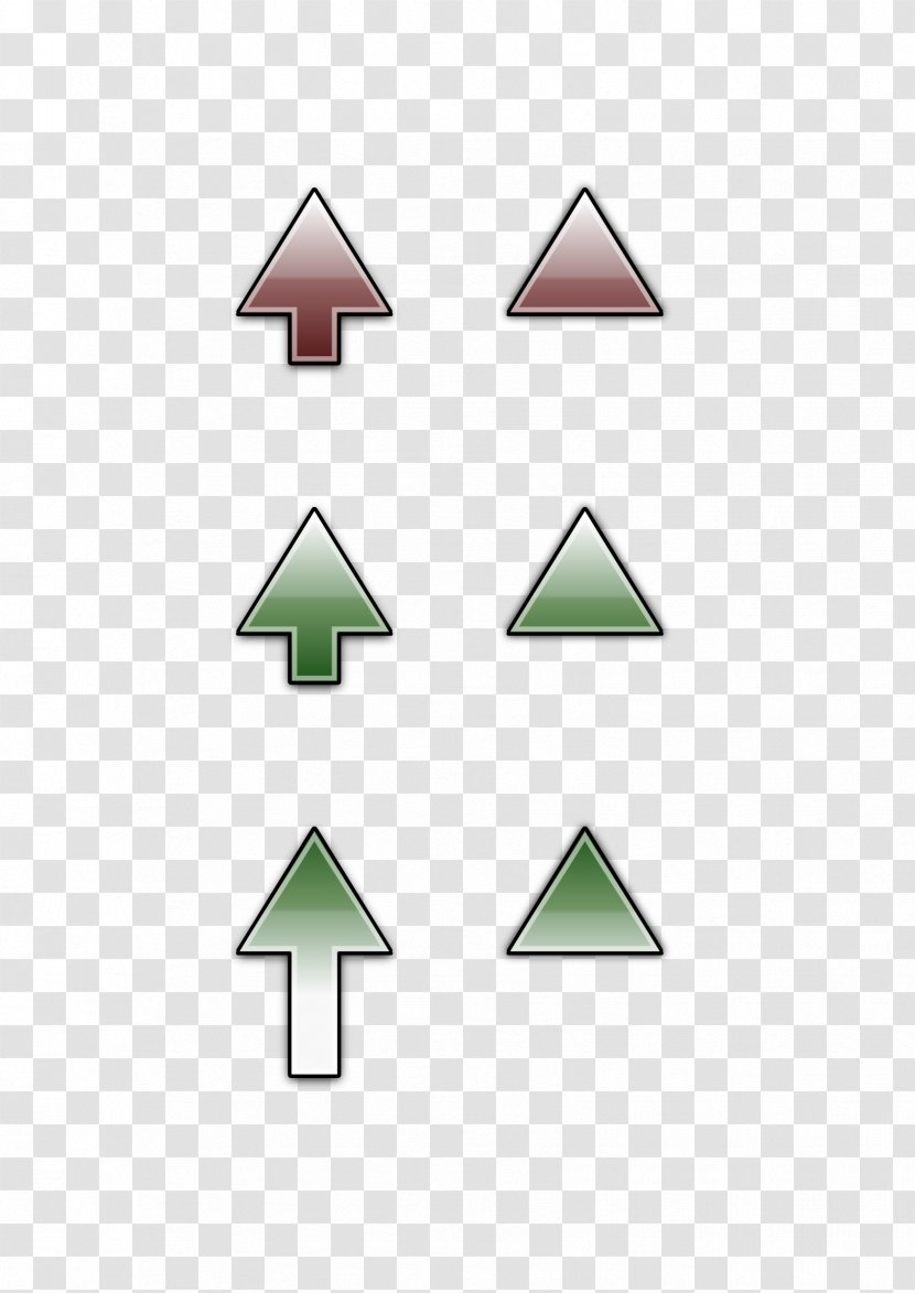 Green Arrow Clip Art - Recycling Symbol - Triangular Transparent PNG