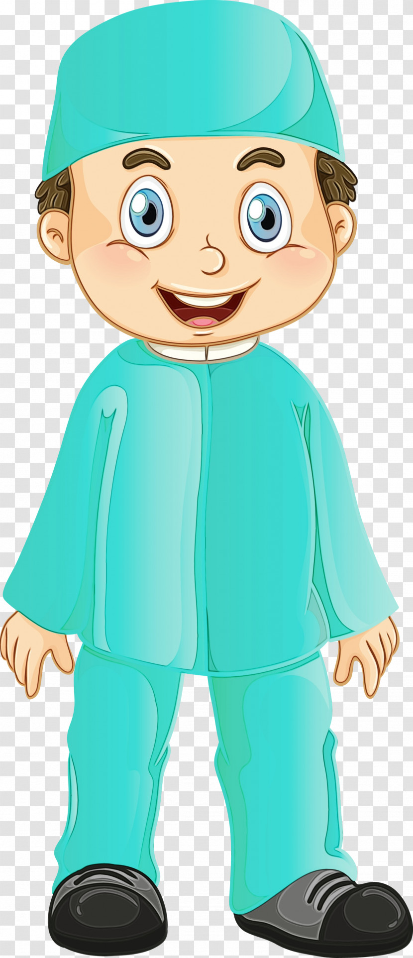 Cartoon Child Toddler Smile Gesture Transparent PNG