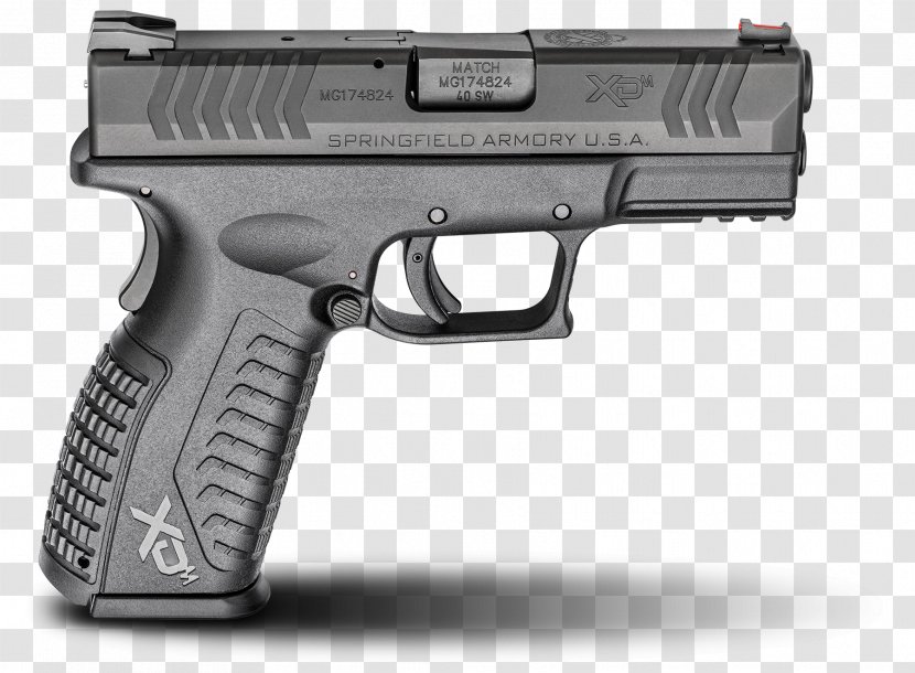 Springfield Armory XDM Concealed Carry Firearm HS2000 - Automatic Colt Pistol - Self Defense Transparent PNG