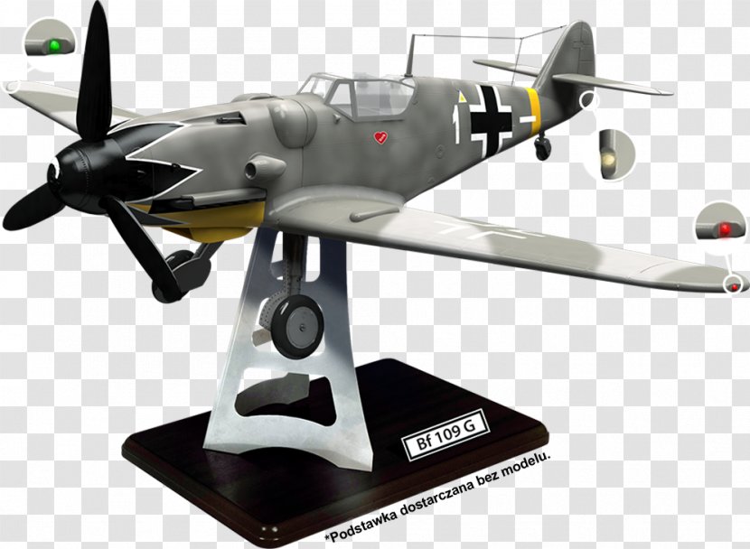 Supermarine Spitfire Messerschmitt Bf 109 Focke-Wulf Fw 190 Airplane - Fighter Aircraft Transparent PNG