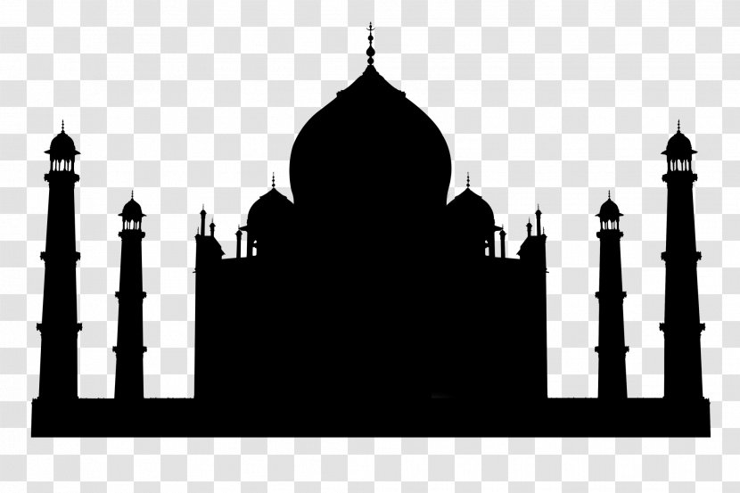 Taj Mahal Drawing - Monument - Column Unesco World Heritage Site Transparent PNG