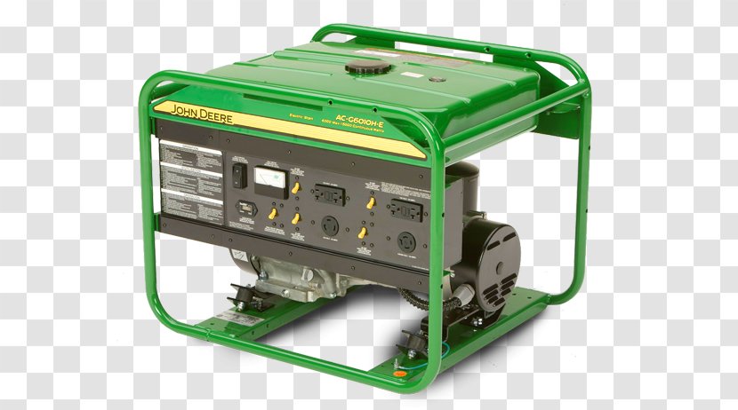 Electric Generator John Deere Engine-generator Electricity - Sales - Enginegenerator Transparent PNG