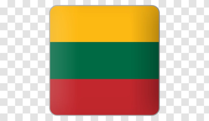 Flag Of Lithuania National Under-17 Football Team - Yellow - Lithuanian Transparent PNG