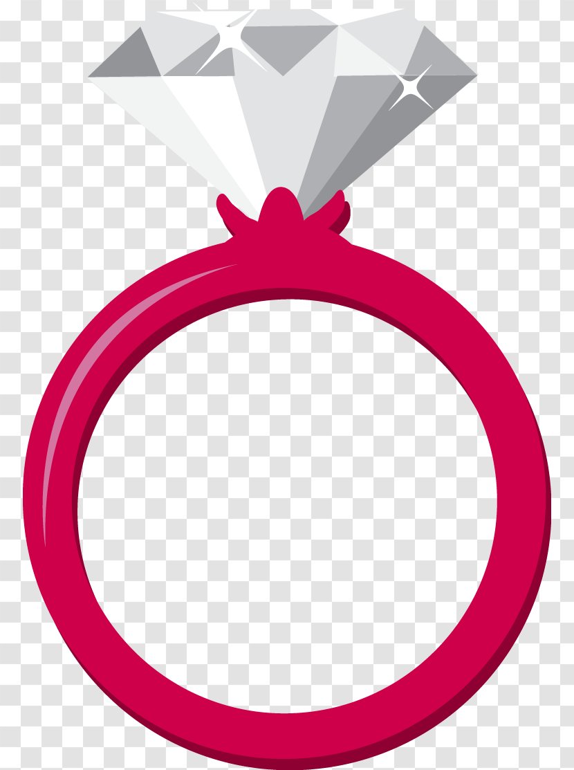 Clip Art Engagement Ring Openclipart Free Content - Wedding Transparent PNG