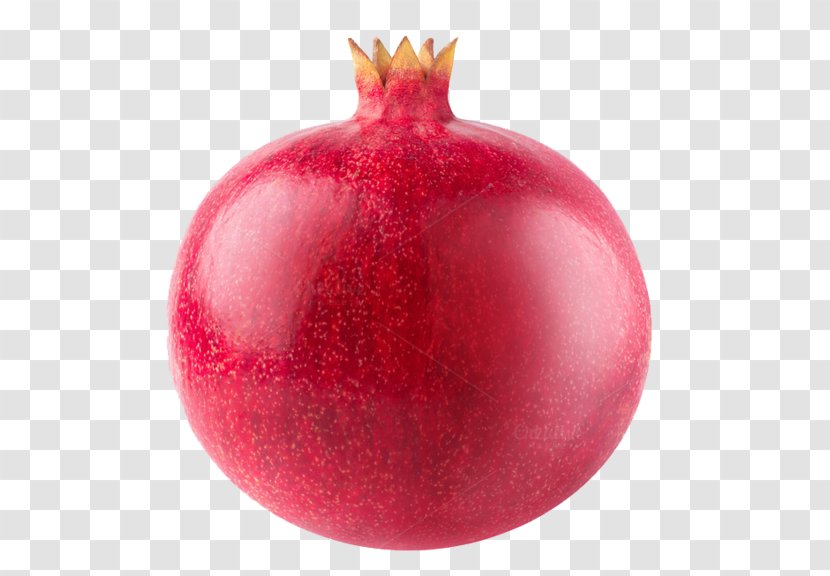 Pomegranate Fruit Food Orange - Christmas Ornament - Punica Granatum Transparent PNG