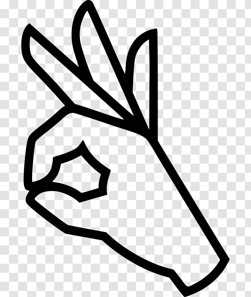OK Sign Language Gesture - Hand Transparent PNG