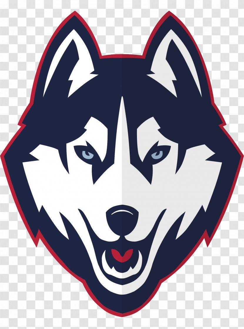 University Of Connecticut Huskies Men's Basketball Football Women's Logo - Fictional Character - Husky Transparent PNG